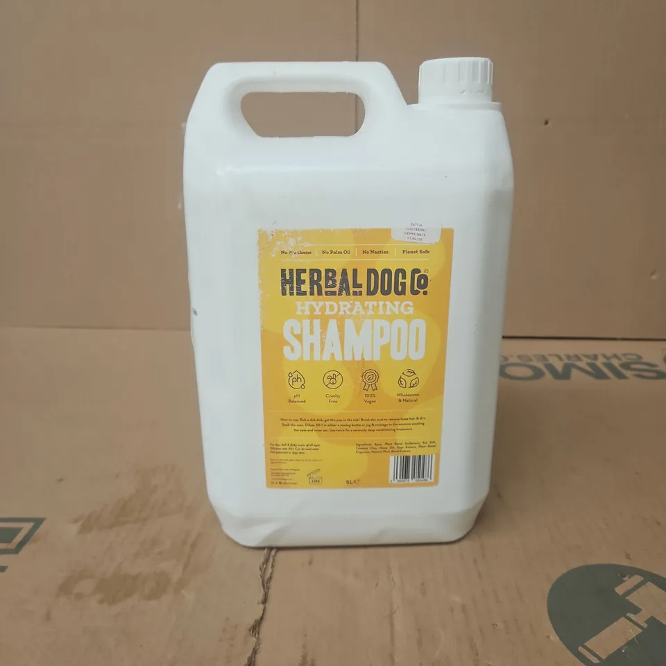 HERBAL DOG CO HYDRATING SHAMPOO (5L)