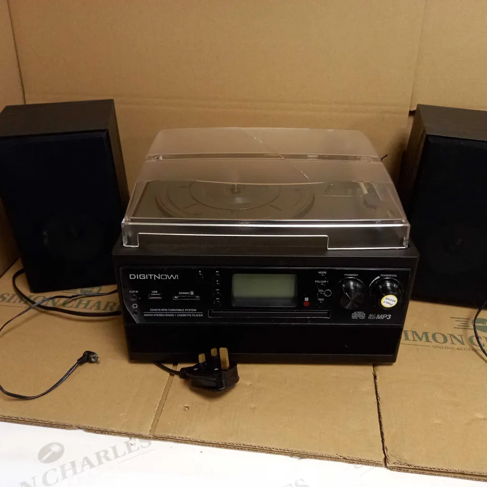 DIGITNOW! BLUETOOTH VINYL RECORD PLAYER