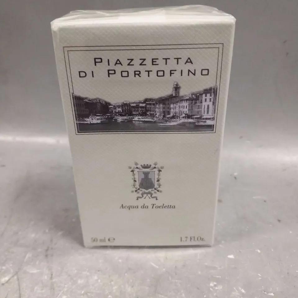 BOXED AND SEALED PIAZZETTA DI PORTOFINO ACQUA DA TOELETTA 50ML