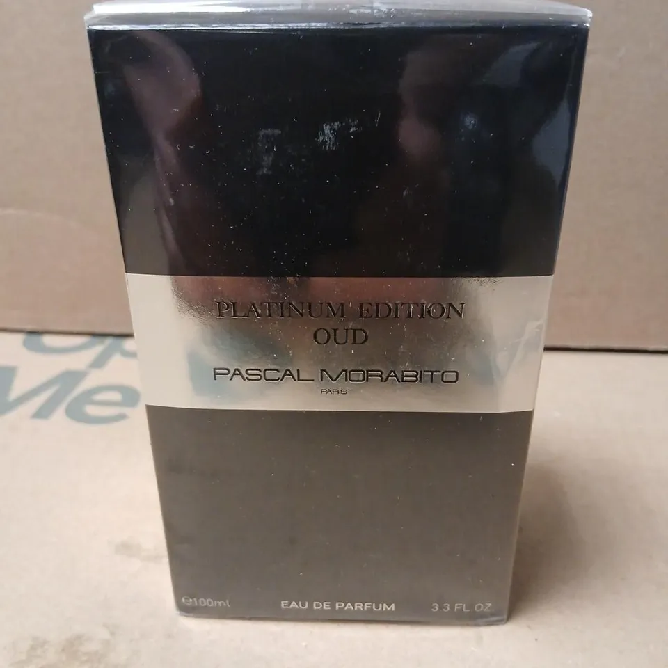 BOXED AND SEALED PLATINUM EDITION OUD PASCAL MORABITO PARIS EAU DE PARFUM 100ML