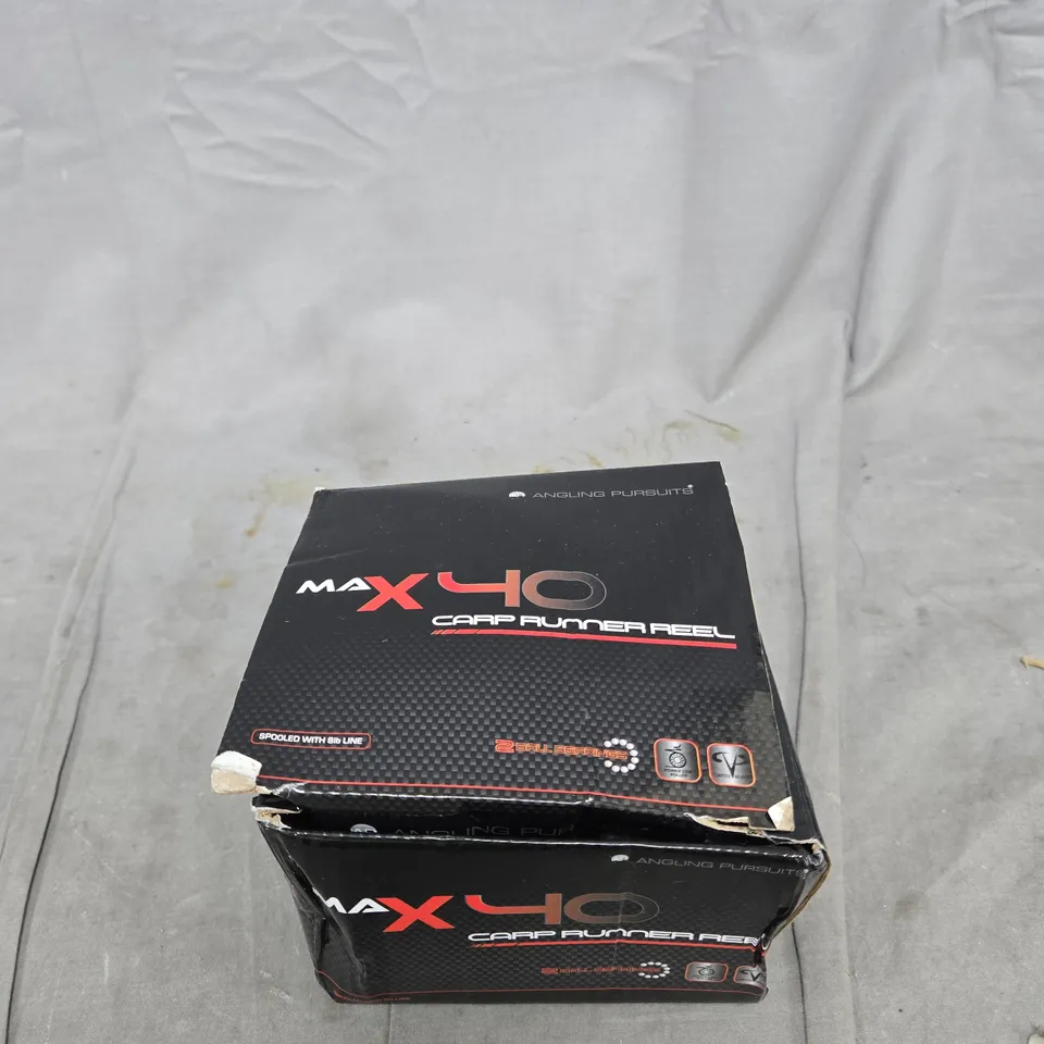 MAX40 CARP RUNNER REEL – ANGLING PURSUITS (BOXED)