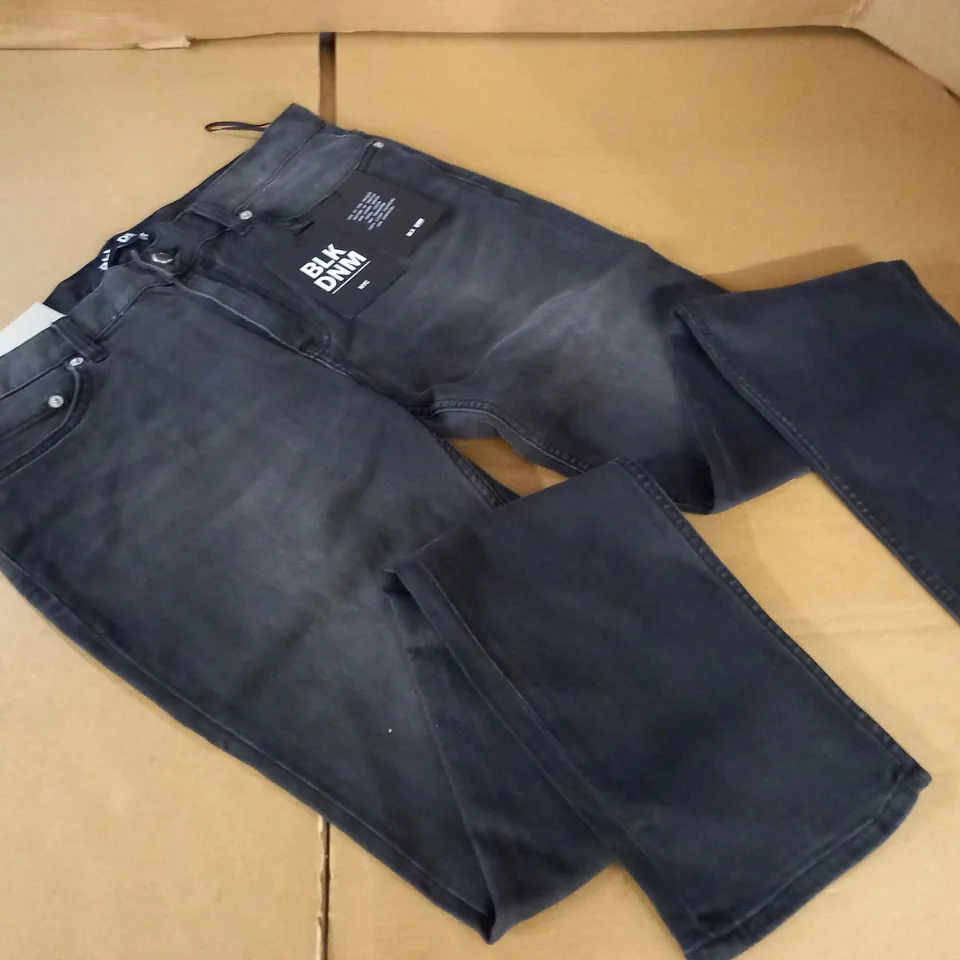 BRAND NEW BLK DNM FULTON BLACK JEANS - 36X32