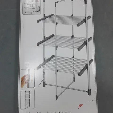 3 TIER BLACK + DECKER HEATED AIRER - CHROME (COLLECTION ONLY)