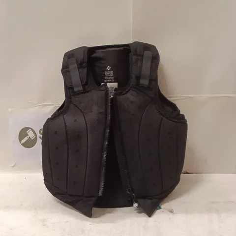 CHARLES OWEN KONTOR CHILD UK 8-10 LARGE VEST (EQUESTRIAN BODY PROTECTOR) – BLACK