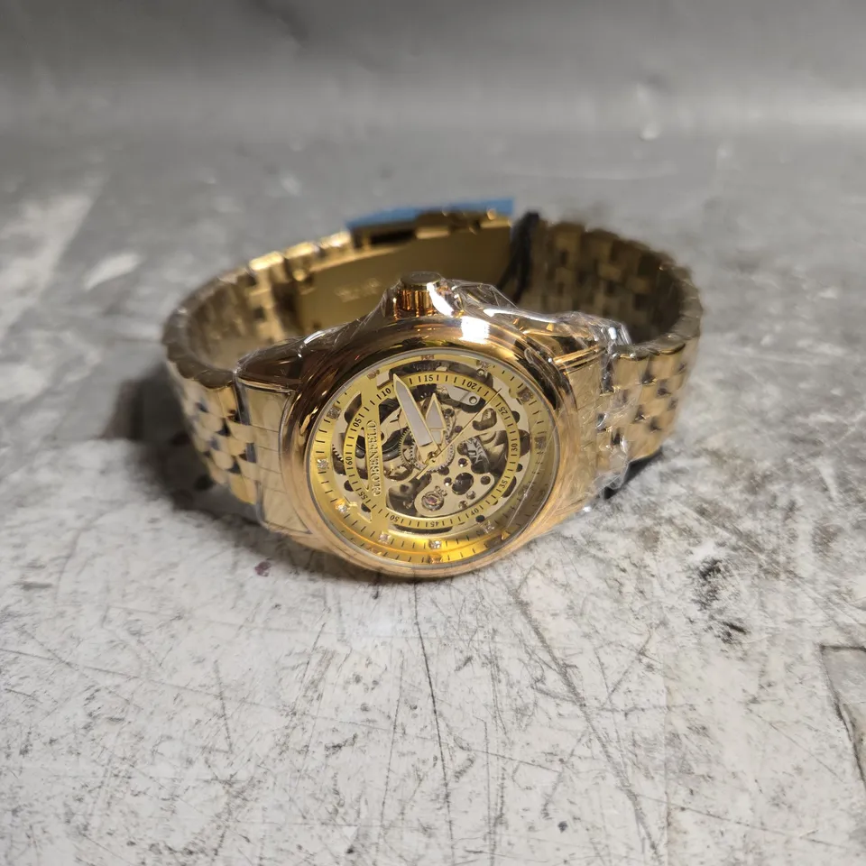 BOXED GLOBENFELD FRAMEWORK AUTOMATIC WATCH