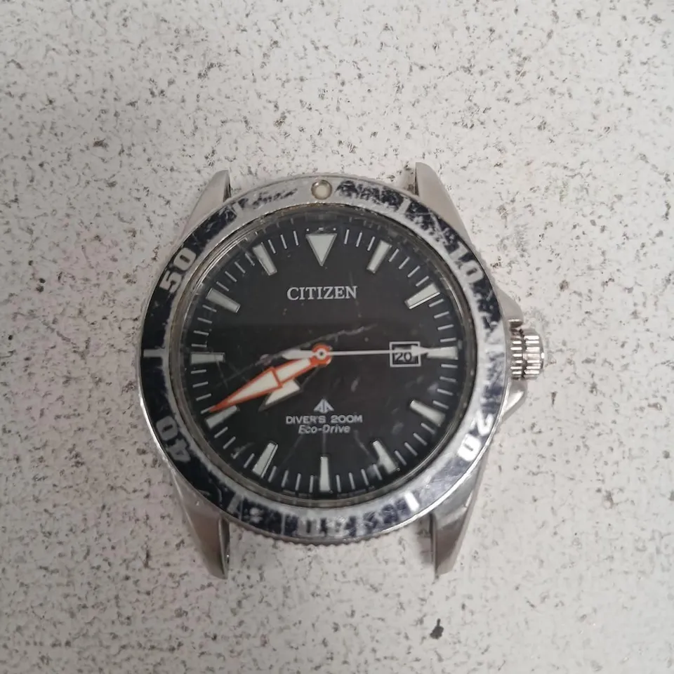 CITIZEN DIVER'S 200M ECO-DRIVE WRISTWATCH – NO STRAP