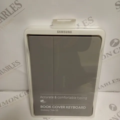 BOXED SAMSUNG GALAXY TAB S3 BOOK KEYBOARD COVER 
