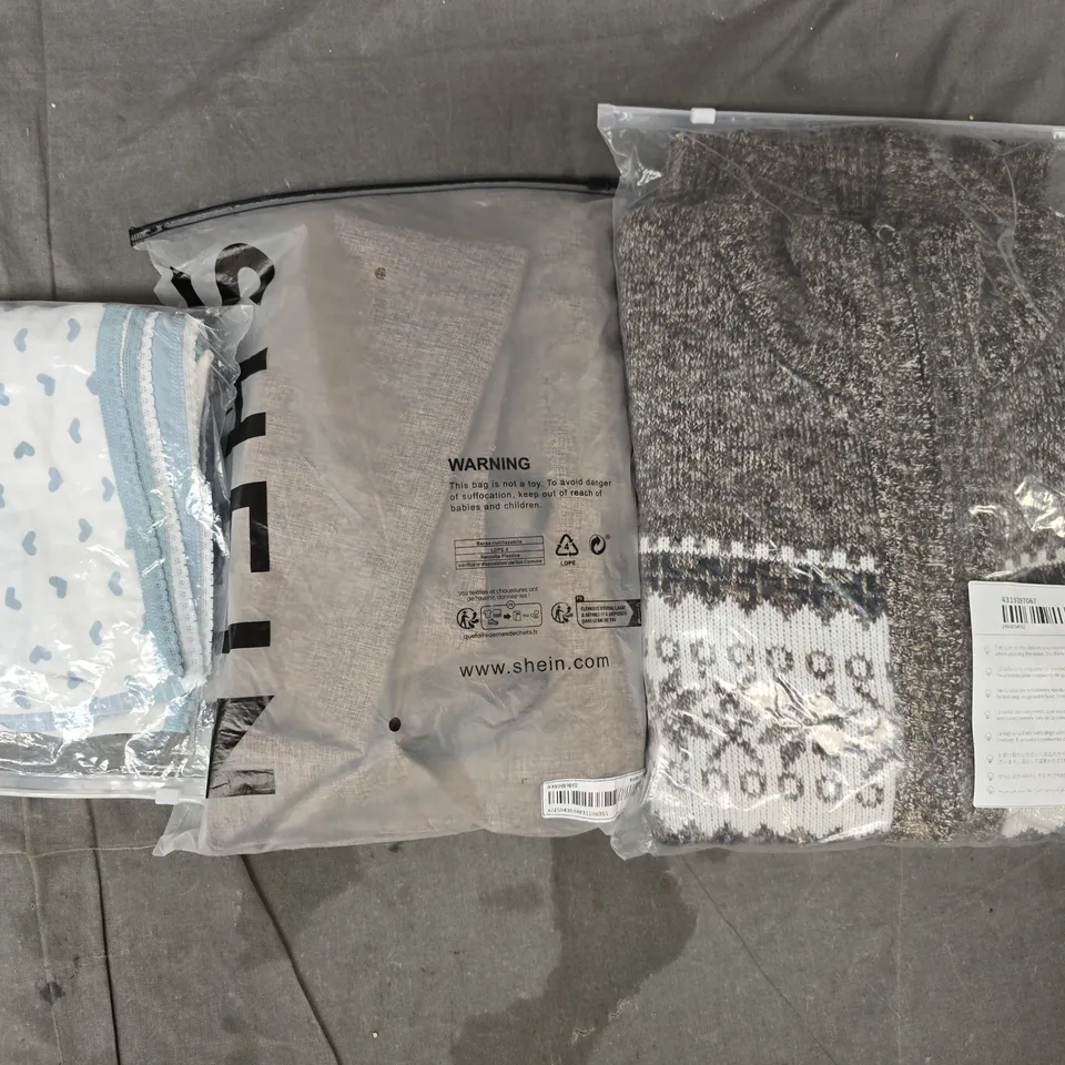 APPROXIMATELY 20 ASSORTED CLOTHING AND FASHION PRODUCTS IN VARIOUS STYLES AND SIZES - COLLECTION ONLY