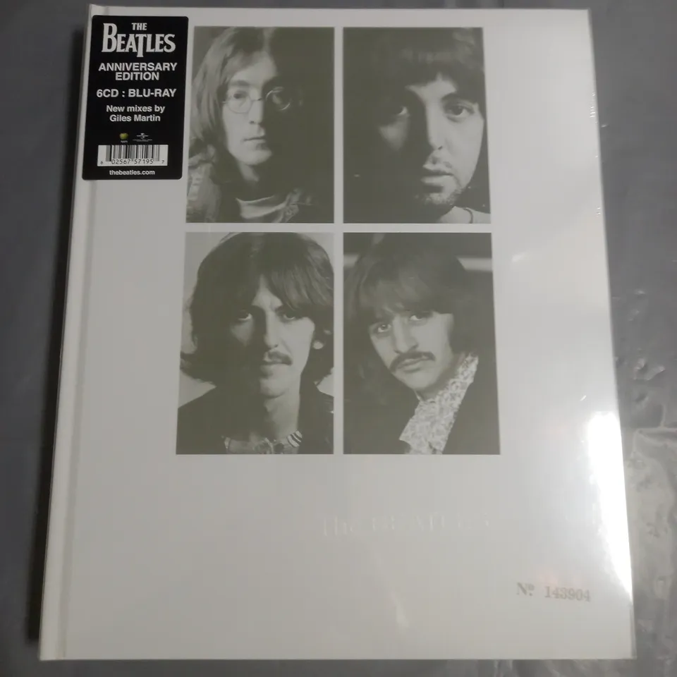 SEALED THE BEATLES ANNIVERSARY EDITION 6CD BLU-RAY SET