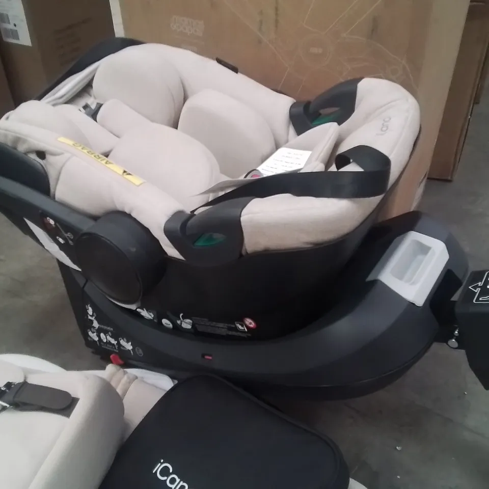 ICANDY PEACH 7 STROLLER, CARRYCOT, CAR SEAT WITH BASE AND ACCESSORIES 