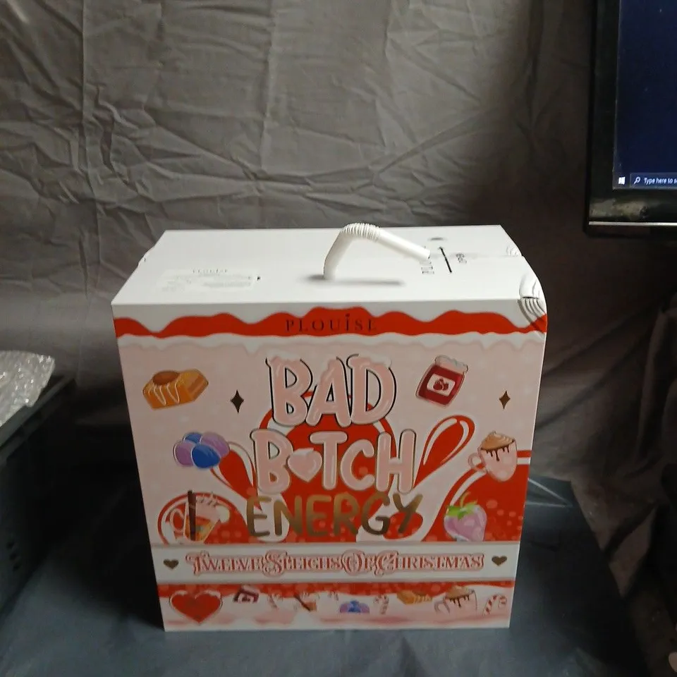 P LOUISE BAD BATCH ENERGY ADVENT CALENDAR – 12 DAY MAKEUP GIFT BOX - SLIGHT DAMAGE TO BOX 