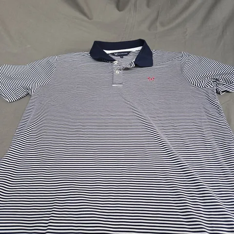 CREW CLOTHING COMPANY LOGO POLO SHIRT SIZE M