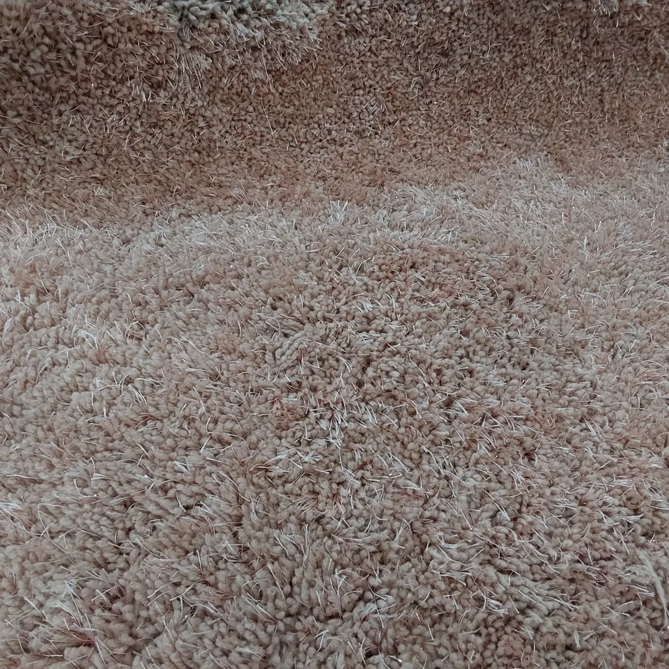 DESIGNER JULIAN MACDONALD SPARKLE RUG BLUSH 120 × 170cm