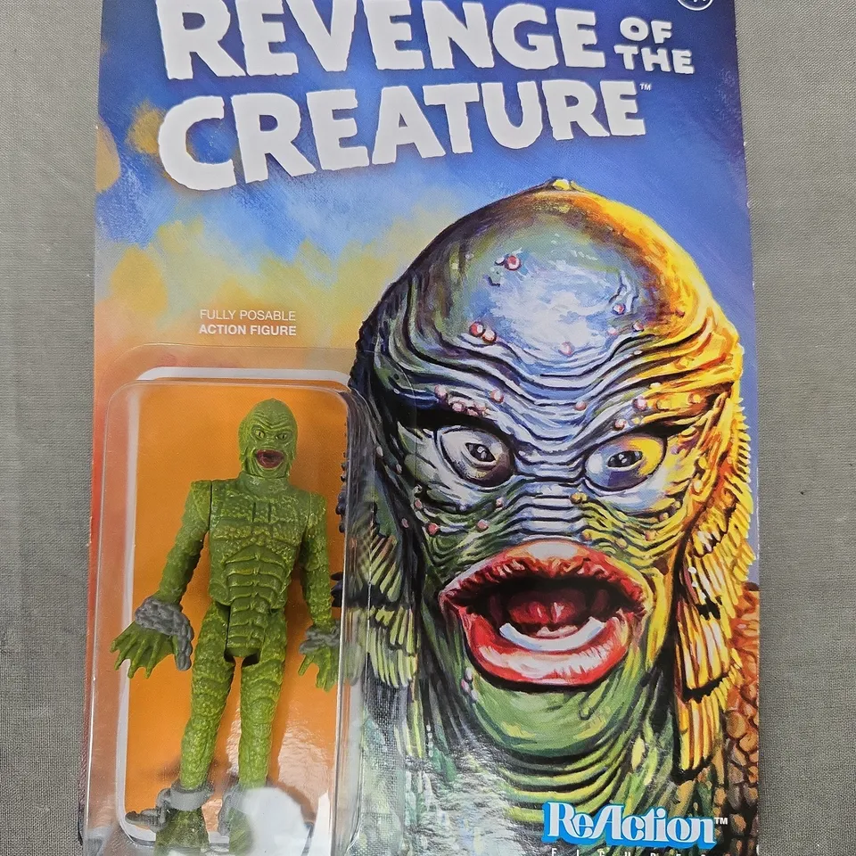 REACTION COLLECTIBLE REVENGE OF THE CREATURE ACTION FIGURE