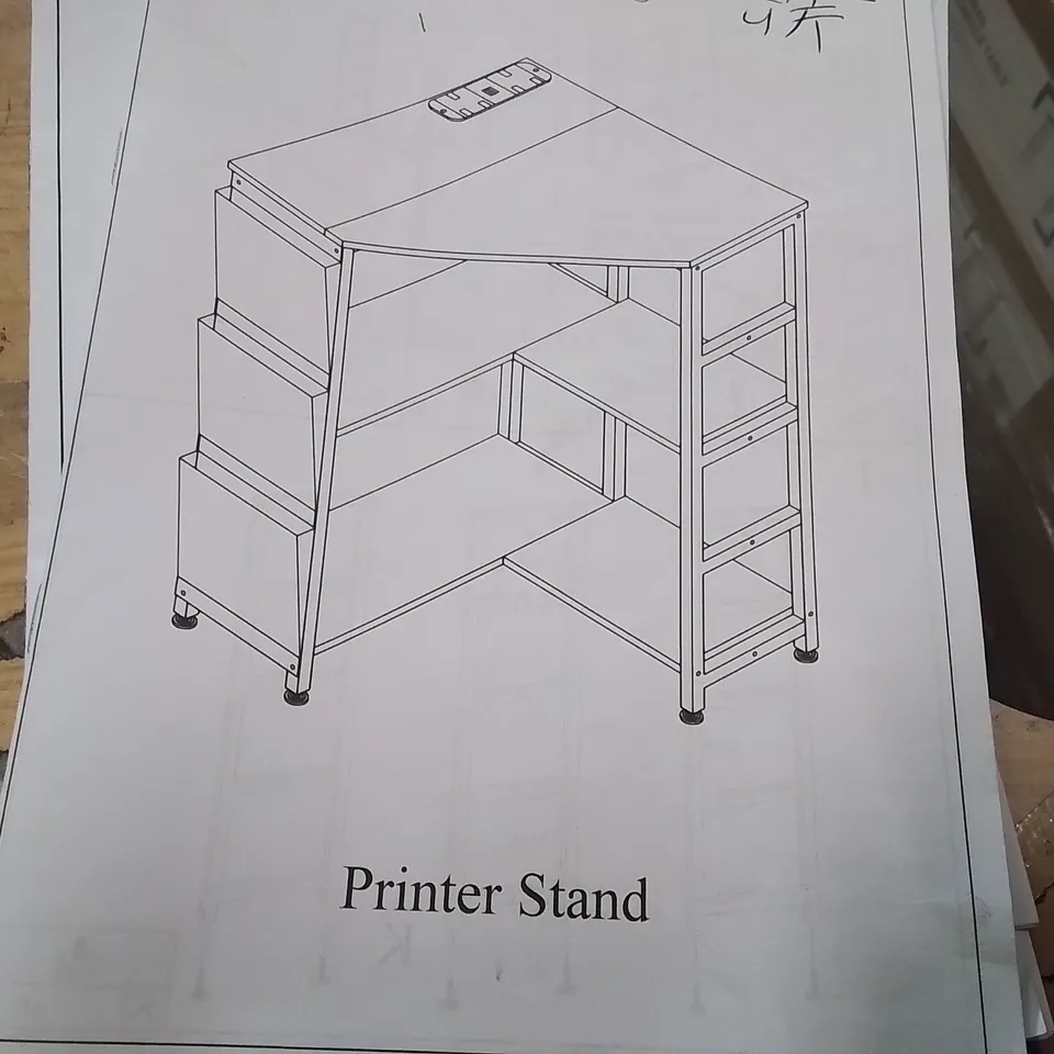 PALLET CONTAINING A LARGE QUANTITY OF BRAND NEW PRINTER STANDS