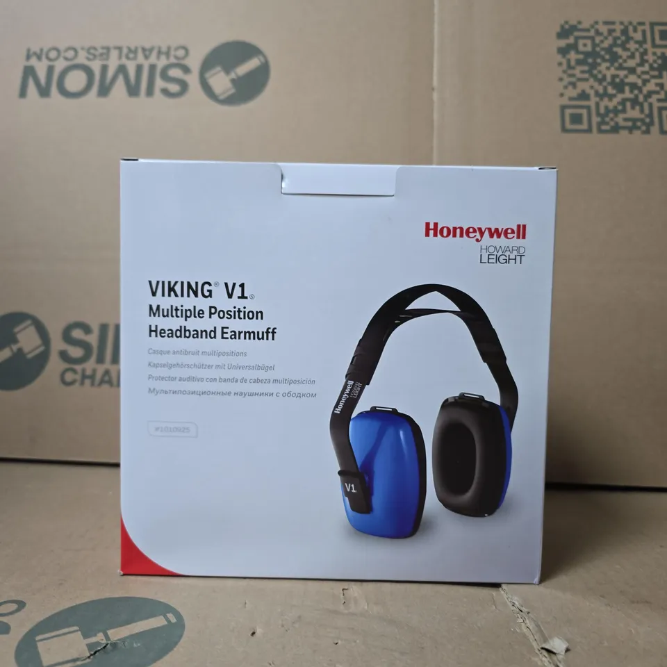 VIKING V1 HEADBAND EARMUFF –, HONEYWELL HOWARD LEIGHT (BOXED)
