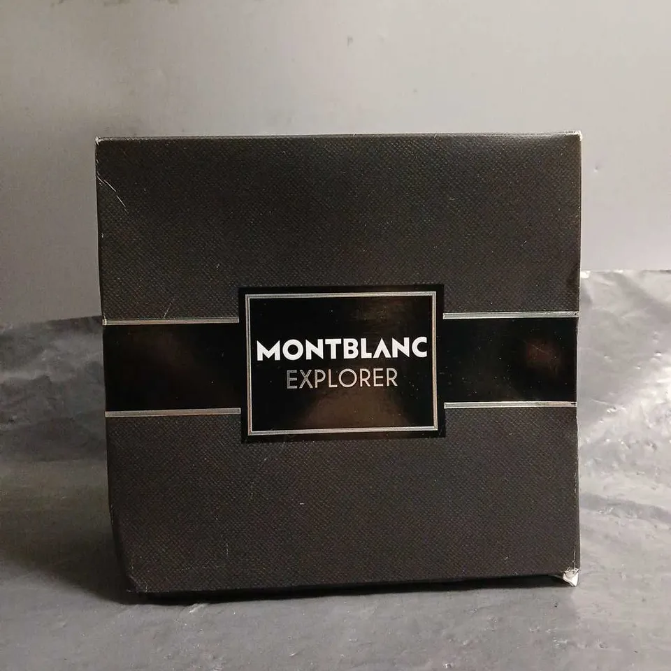 SEALED MONTBLANC EXPLORER GEL DOUCHE 100ML & EAU DE PARFUM 60ML