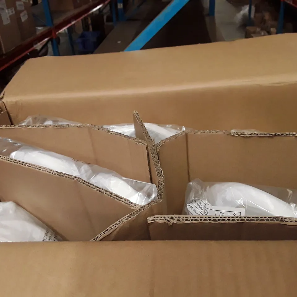 BOXED BRAND NEW SIMPLY BE PHOEBE WIDE SHOES SIZE 8 WHITE COLOUR APPROXIMATELY 6 PAIRS