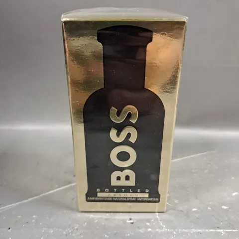 BOXED AND SEALED BOSS BOTTLED ABSOLU HUGO BOSS PARFUM INTENSE 50ML