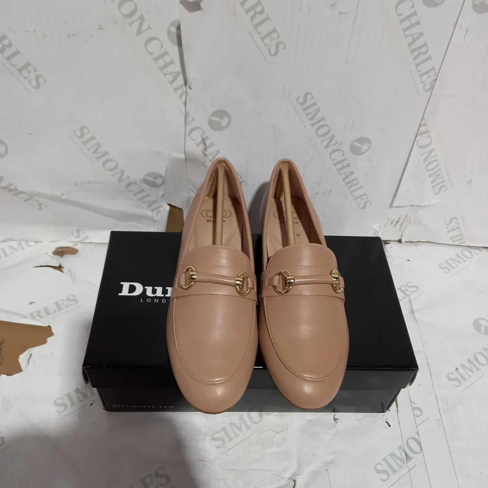 DUNE GRANGE LOAFER CAMEL LEATHER SIZE 3 