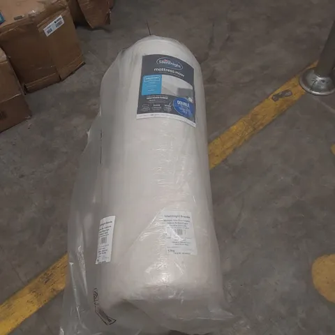 QUALITY BAGGED AND ROLLED SILENTNIGHT 135CM DOUBLE MATTRESS