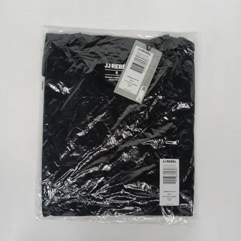 BAGGED JJ REBEL SHORT SLEEVE T-SHIRT IN BLACK SIZE SMALL