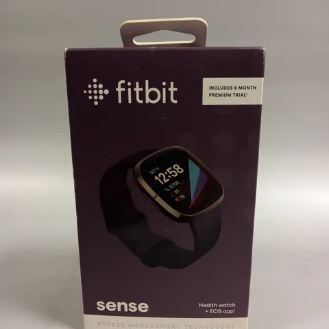 BOXED SEALED FITBIT SENSE HEALTH WATCH