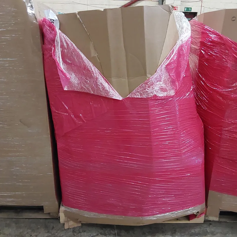PALLET OF ASSORTED ITEMS INCLUDING: ELECTRIC MIXER, FOLDING TABLE, CLOTHES RACK, FABRIC WARDROBE, MAKEUP MIRROR 