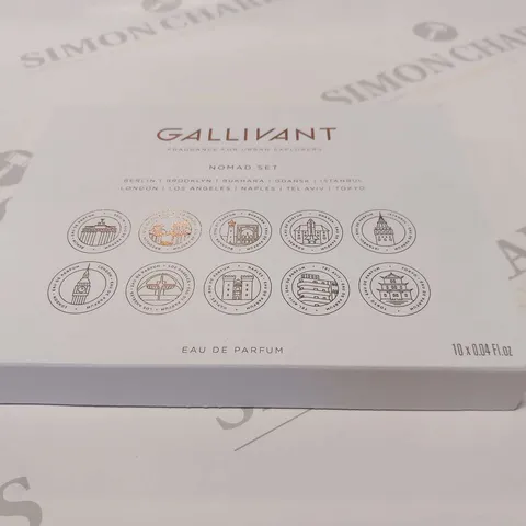 BOXED GALLIVANT NOMAD SET EAU DE PARFUM 10 X 1.2ML