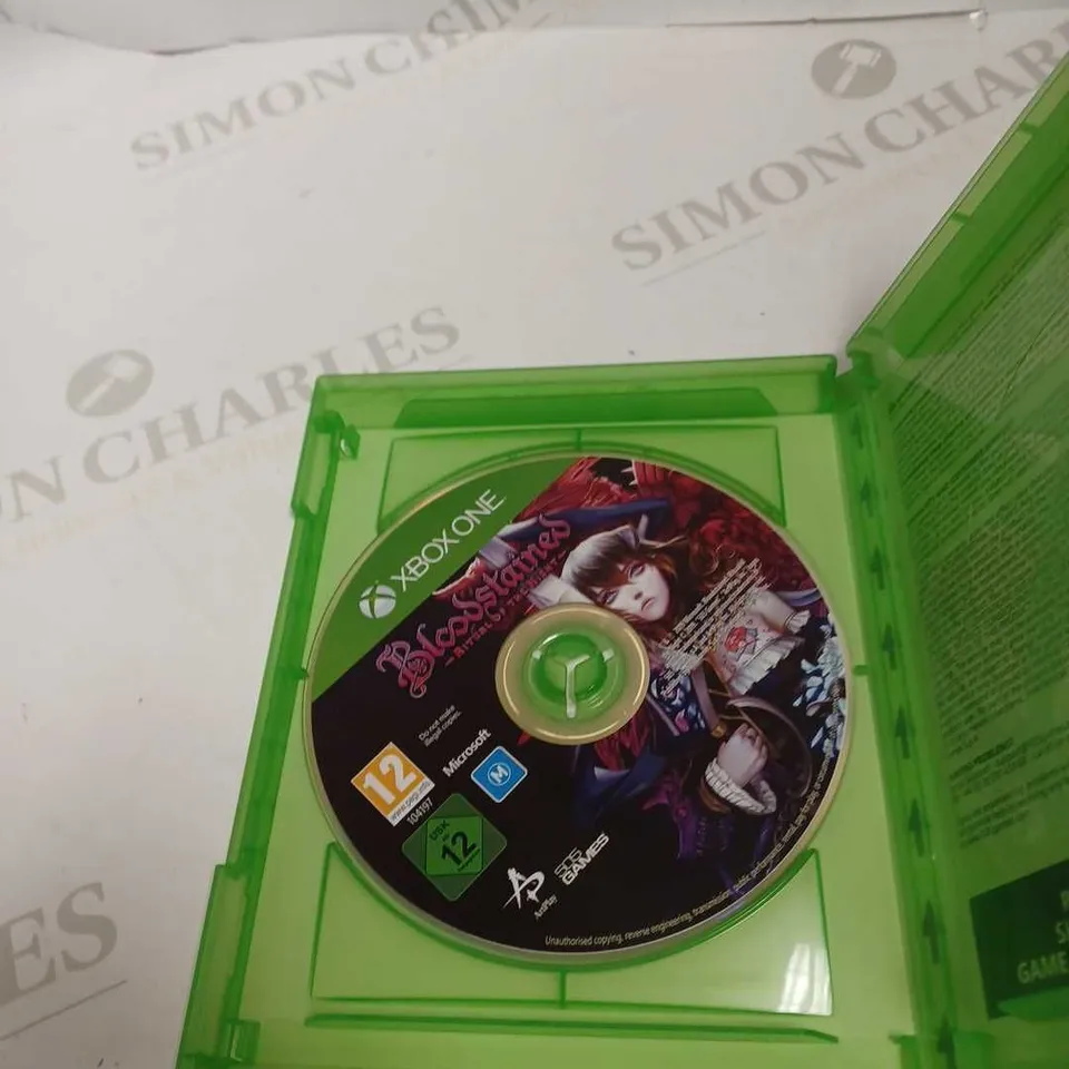 XBOX ONE BLOODSTAINES RITUAL OF THE NIGHT 