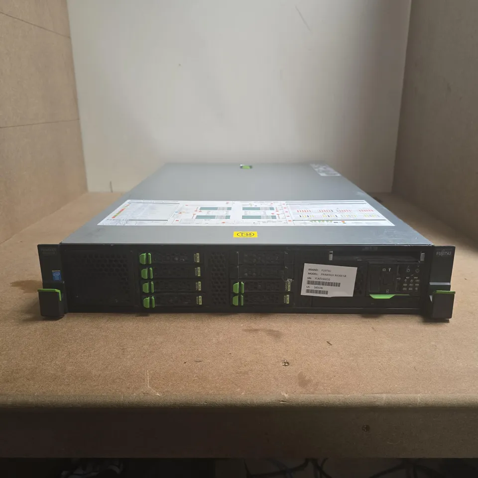 FUJITSU PRIMERGY RX300 S8 RACK SERVER