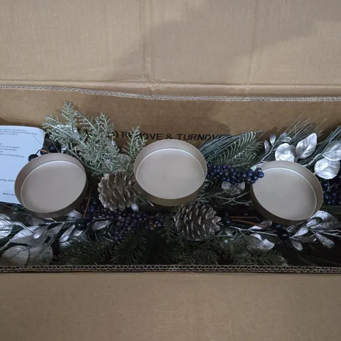 BLUEBERRY DECORATIVE CANDLE HOLDER