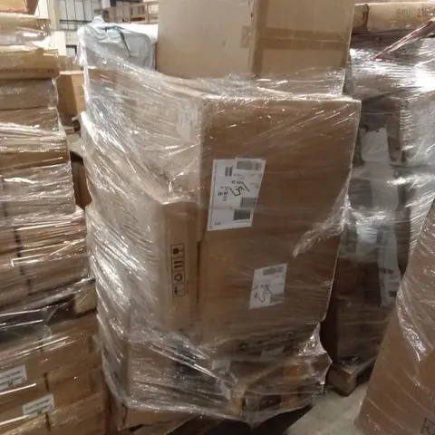 PALLET OF ASSORTED FURNITURE, HOUSEHOLD GOODS & PRODUCTS TO INCLUDE; AIR COOLER, AIR MATTRESS, BOXED FURNITURE ETC 