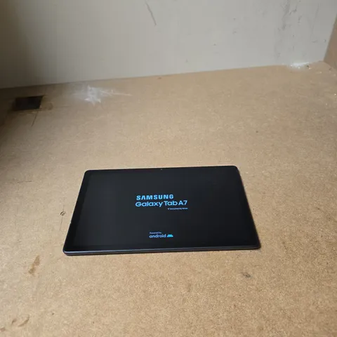 SAMSUNG GALAXY TAB A7 TABLET – BLACK - POWERS ON