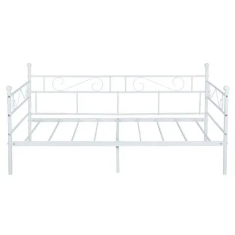 BOXED SINGLE STEEL DAYBED