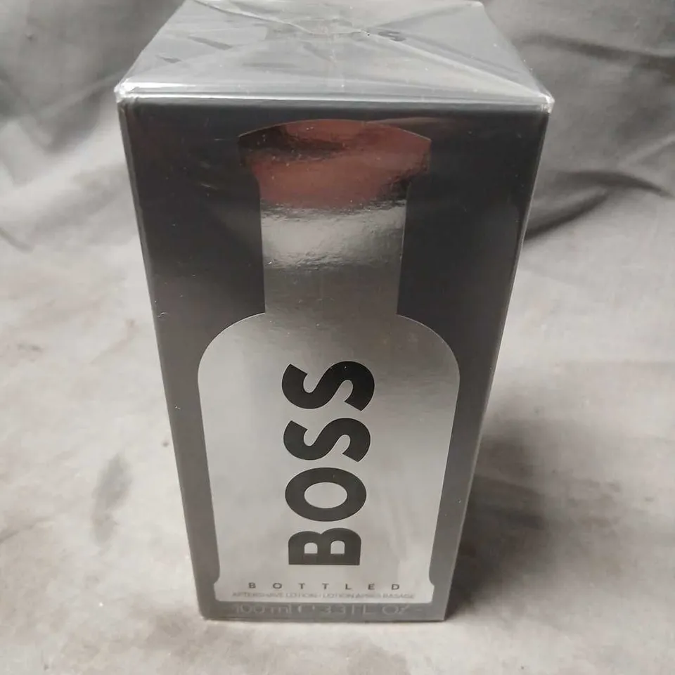 BOXED AND SEALED HUGO BOSS BOTTLED AFTERSHAVE LOTION 100ML