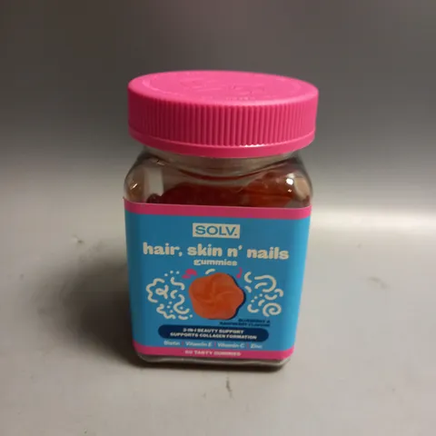 SOLV. SKIN, HAIR AND NAILS GUMMIES X 60