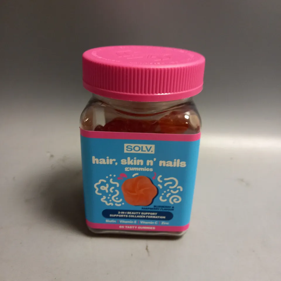 SOLV. SKIN, HAIR AND NAILS GUMMIES X 60