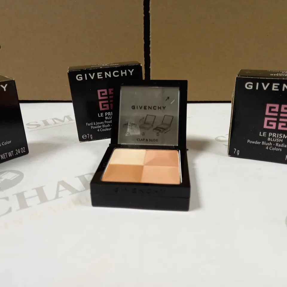 LOT OF APPROX  3 GIVENCHY LE PRISME BLUSH - AFICIONADO PEACH