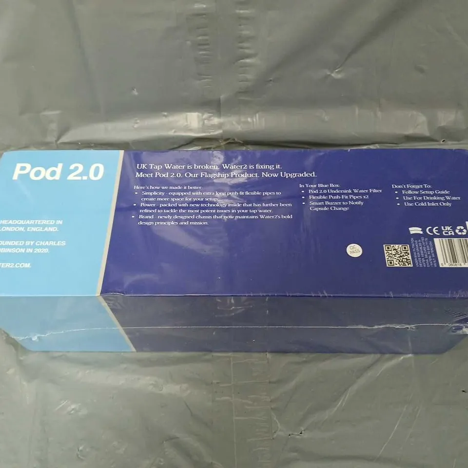 SEALED WATER2 POD 2.0 UNDERSINK WATER FILTER