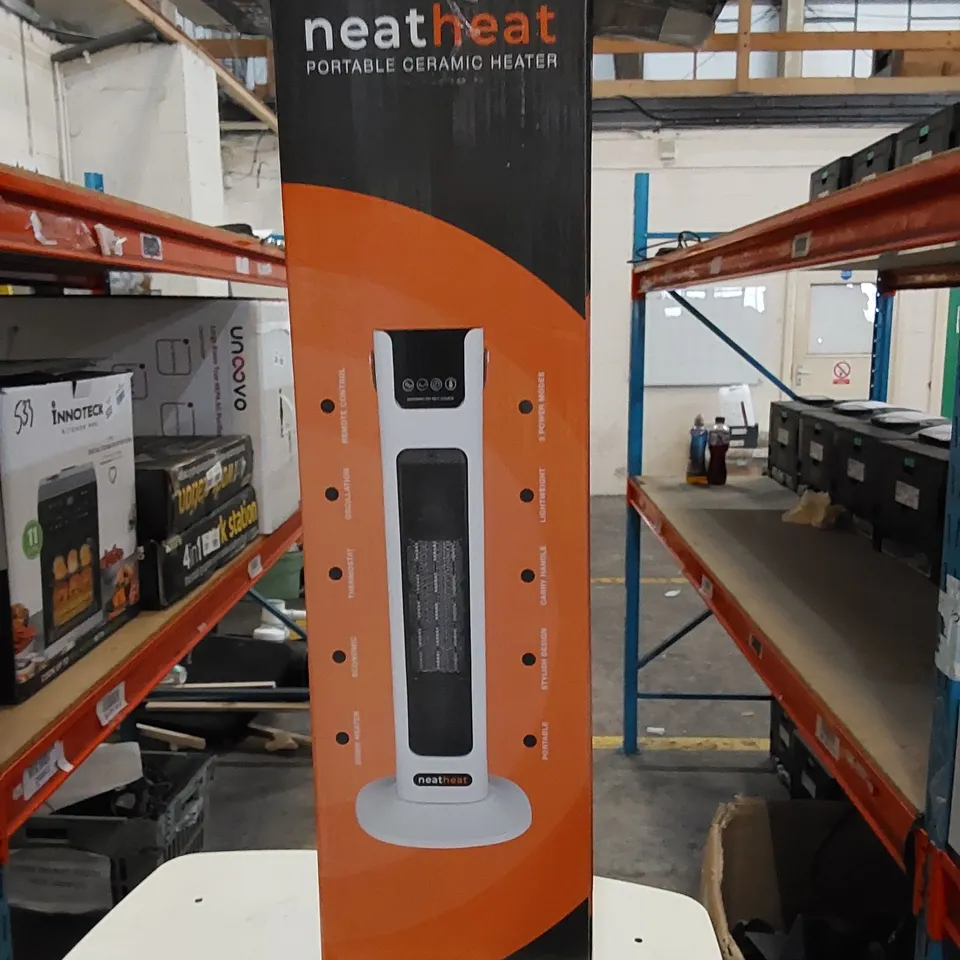 BOXED NEAT HEAT CERAMIC PORTABLE HEATER