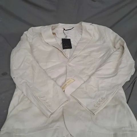 PERCIVAL TAILORED LINEN BLAZER SIZE 38