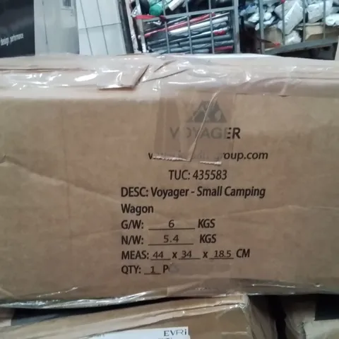 BOXED VOYAGER SMALL FOLDING CAMPING WAGON
