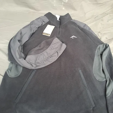 NIKE MENS TRAIL POLARTEC IN BLACK / ANTHRACITE SIZE L
