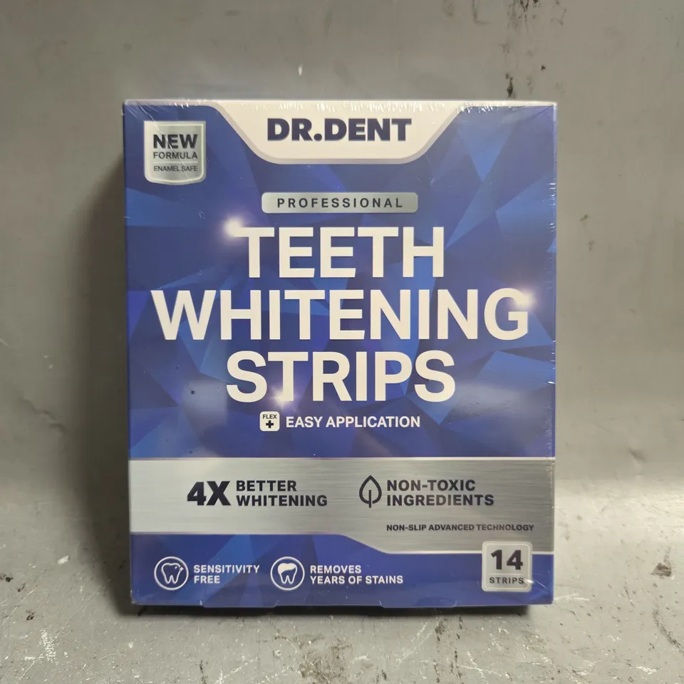 SEALED DR.DENT PROFESSIONAL TEETH WHITENING STRIPS 