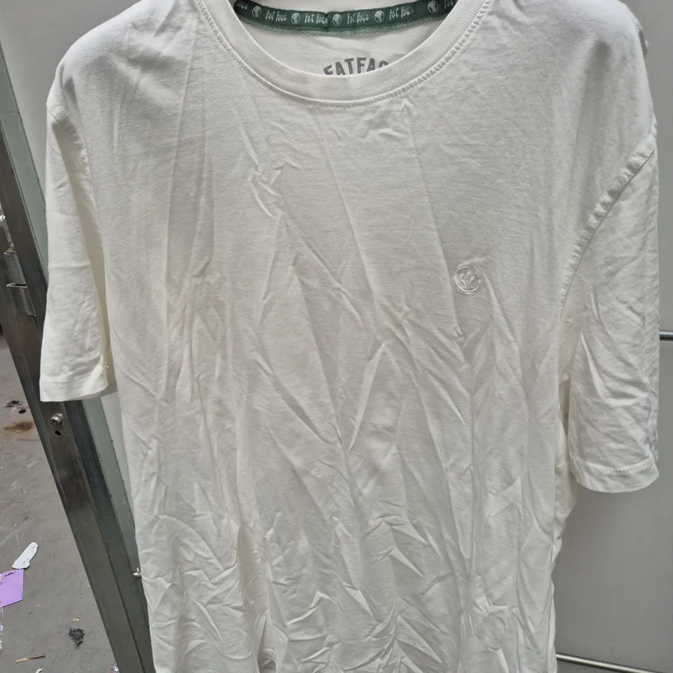 FATFACE WHITE COTTON T-SHIRT – UK SIZE 2XL