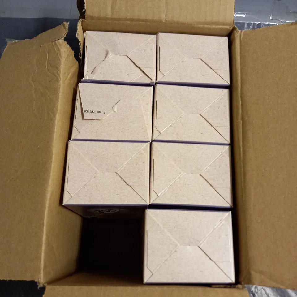 BOX OF APPROXIMATELY 8X12 EARTH KISS TEMPLE BLACK CLAY & TANGERINE DETOXIFYING FACE MASKS