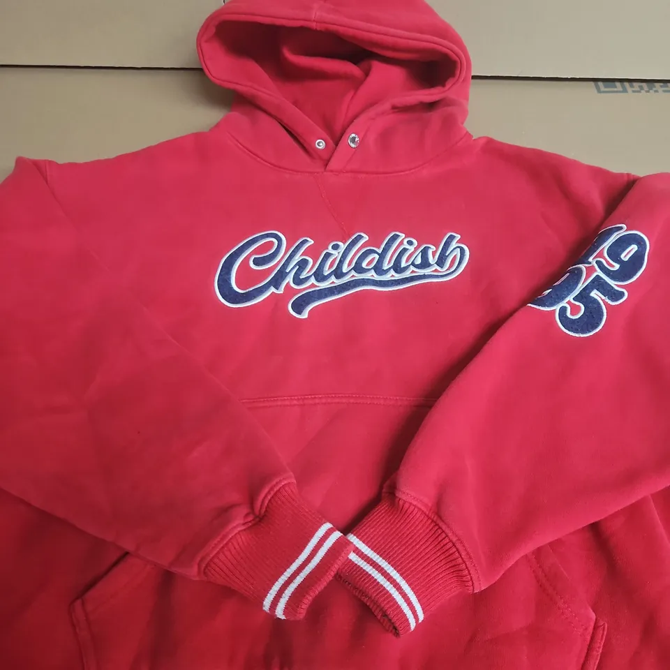 TGF CHILDISH TURBO 1995 HOODIE - SIZE SMALL
