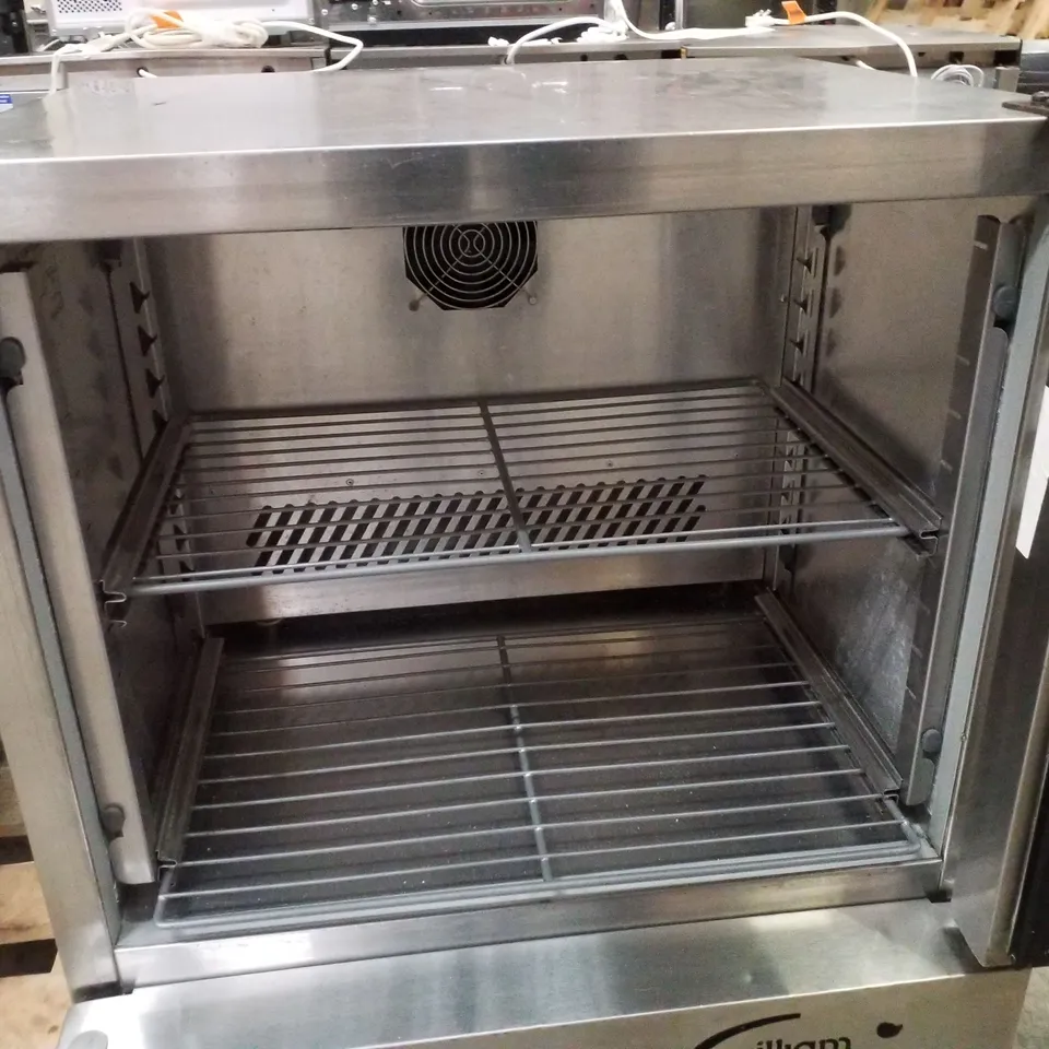 WILLIAMS H5UC R290 R1 STAINLESS UNDER COUNTER FRIDGE