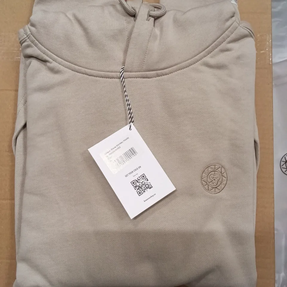 BRAND NEW BRASS MONKEY HOODIES - CLAY SIZE XL APPROXIMATELY 8
